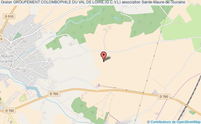plan association Groupement Colombophile Du Val De Loire (g.c.v.l) Sainte-Maure-de-Touraine
