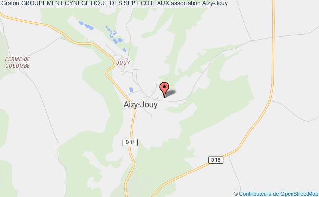 plan association Groupement Cynegetique Des Sept Coteaux Aizy-Jouy