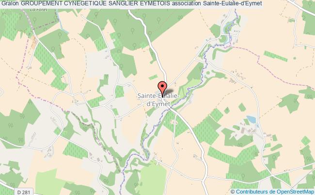 plan association Groupement Cynegetique Sanglier Eymetois Sainte-Eulalie-d'Eymet