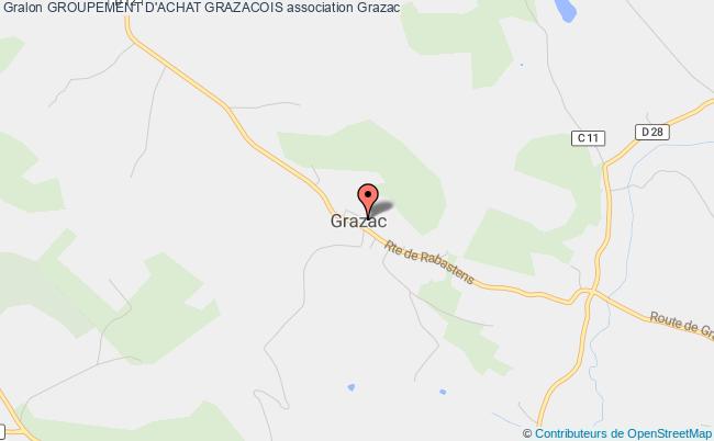 plan association Groupement D'achat Grazacois Grazac