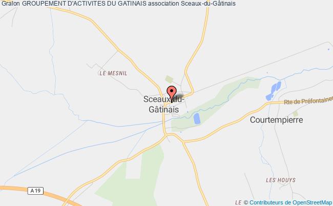 plan association Groupement D'activites Du Gatinais Sceaux-du-Gâtinais