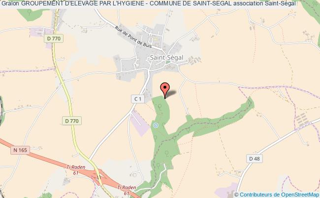 plan association Groupement D'elevage Par L'hygiene - Commune De Saint-segal Saint-Ségal