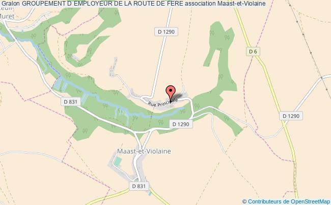 plan association Groupement D Employeur De La Route De Fere Maast-et-Violaine