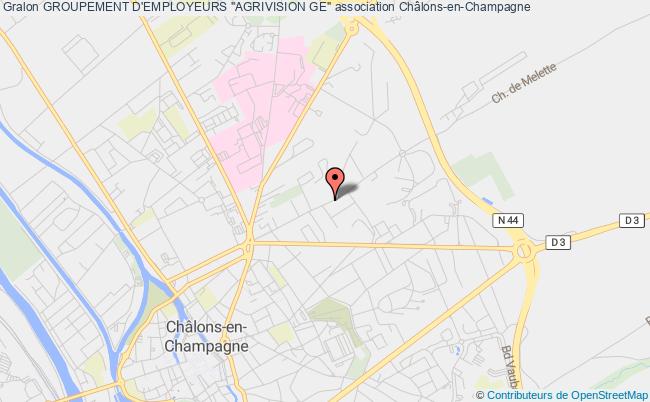 plan association Groupement D'employeurs "agrivision Ge" Châlons-en-Champagne