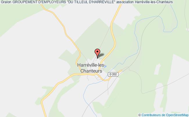 plan association Groupement D'employeurs "du Tilleul D'harrÉville" Harréville-les-Chanteurs