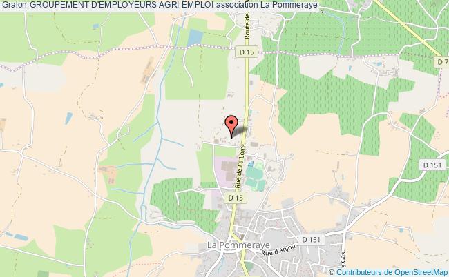 plan association Groupement D'employeurs Agri Emploi Mauges-sur-Loire