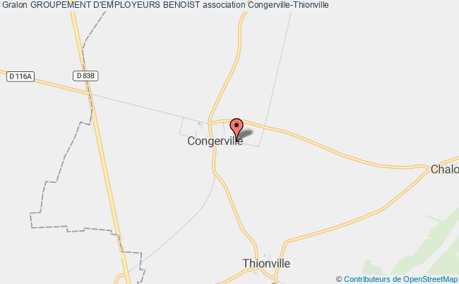 plan association Groupement D'employeurs Benoist Congerville-Thionville