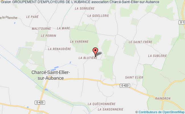 plan association Groupement D'employeurs De L'aubance Charcé-Saint-Ellier-sur-Aubance
