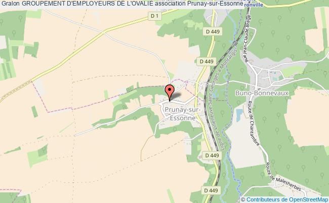 plan association Groupement D'employeurs De L'ovalie Prunay-sur-Essonne