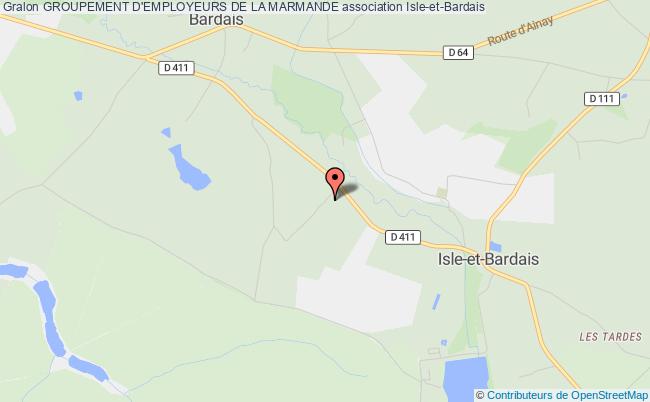 plan association Groupement D'employeurs De La Marmande Isle-et-Bardais