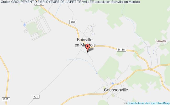 plan association Groupement D'employeurs De La Petite VallÉe Boinville-en-Mantois