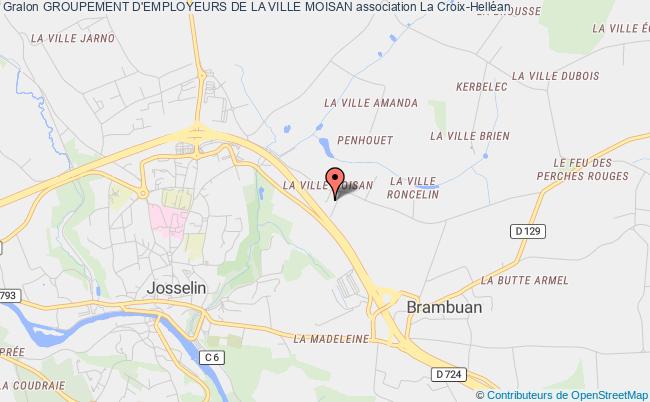plan association Groupement D'employeurs De La Ville Moisan Croix-Helléan