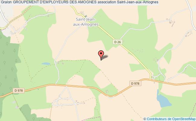 plan association Groupement D'employeurs Des Amognes Saint-Jean-aux-Amognes