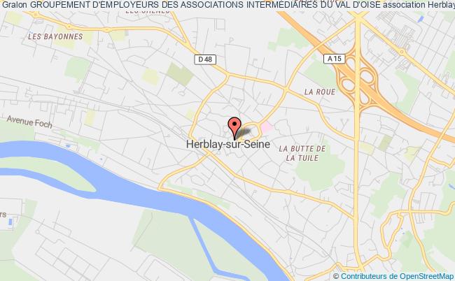plan association Groupement D'employeurs Des Associations IntermÉdiaires Du Val D'oise Herblay-sur-Seine