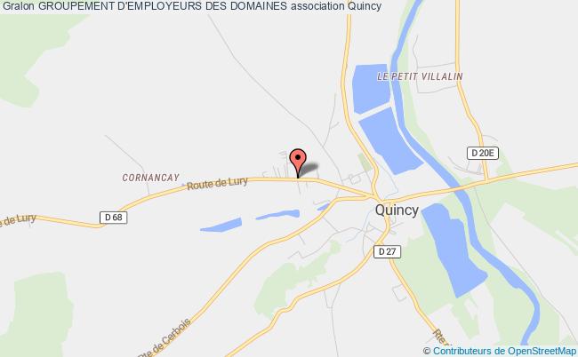 plan association Groupement D'employeurs Des Domaines Quincy
