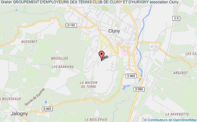 GROUPEMENT D'EMPLOYEURS DES TENNIS CLUB DE CLUNY ET D'HURIGNY