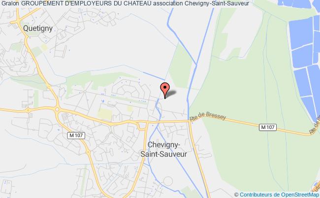 plan association Groupement D'employeurs Du Chateau Chevigny-Saint-Sauveur