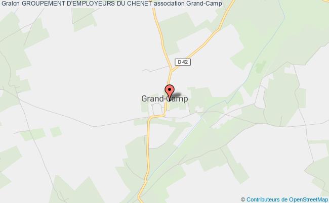 plan association Groupement D'employeurs Du Chenet Grand-Camp