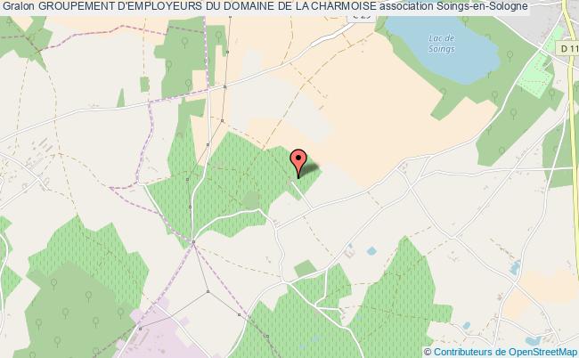 plan association Groupement D'employeurs Du Domaine De La Charmoise Soings-en-Sologne