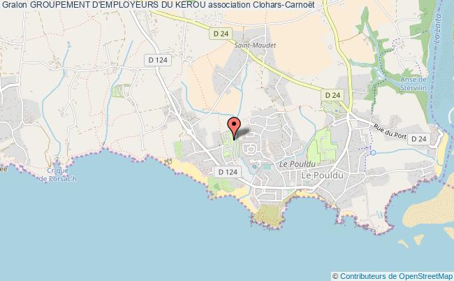 plan association Groupement D'employeurs Du Kerou Clohars-Carnoët