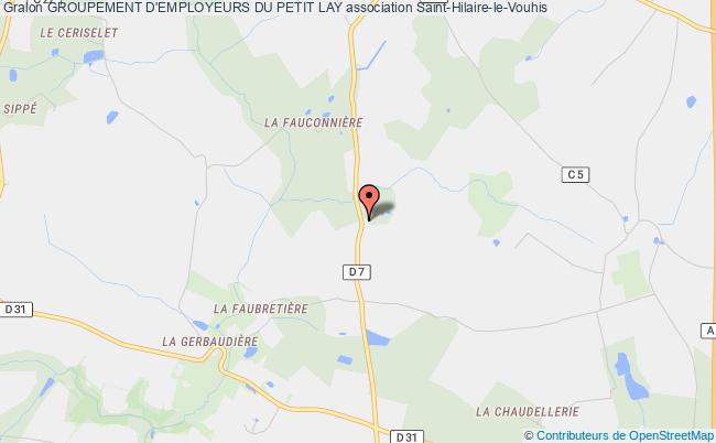 plan association Groupement D'employeurs Du Petit Lay Saint-Hilaire-le-Vouhis