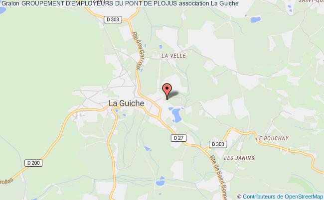 plan association Groupement D'employeurs Du Pont De Plojus La    Guiche