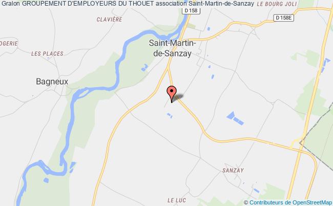 plan association Groupement D'employeurs Du Thouet Saint-Martin-de-Sanzay
