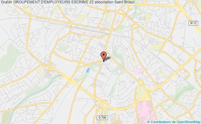 plan association Groupement D'employeurs Escrime 22 Saint-Brieuc