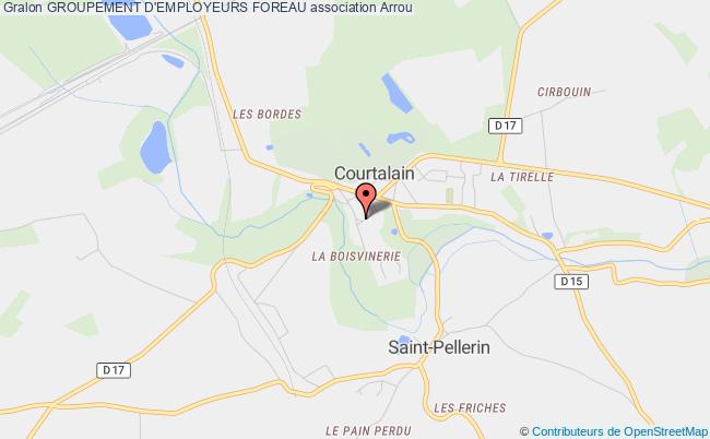 plan association Groupement D'employeurs Foreau Commune nouvelle d'Arrou