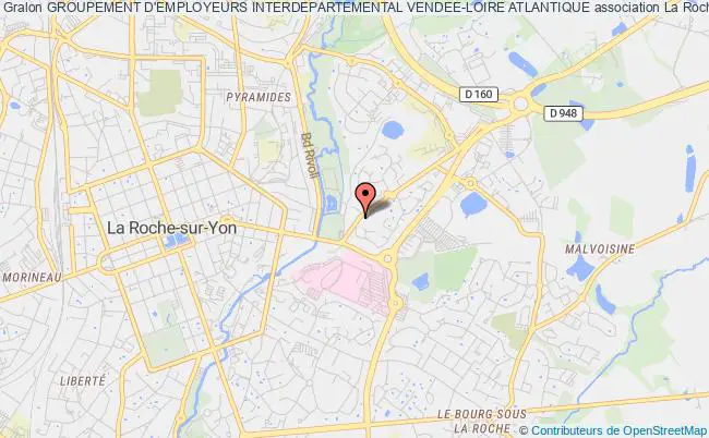plan association Groupement D'employeurs Interdepartemental Vendee-loire Atlantique La    Roche-sur-Yon
