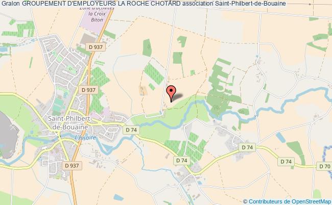 plan association Groupement D'employeurs La Roche Chotard Saint-Philbert-de-Bouaine