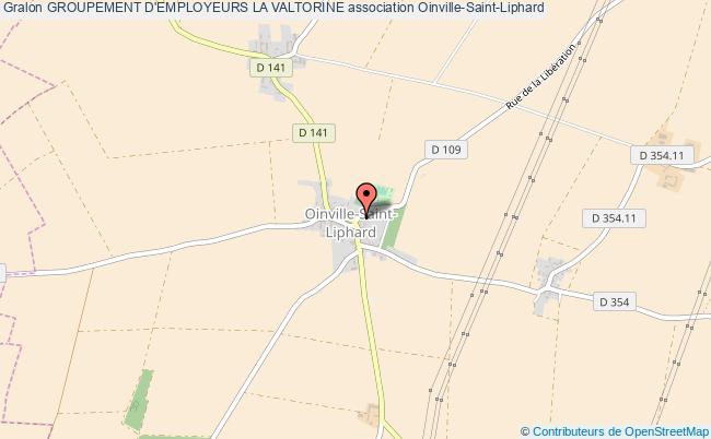 plan association Groupement D'employeurs La Valtorine Oinville-Saint-Auneau