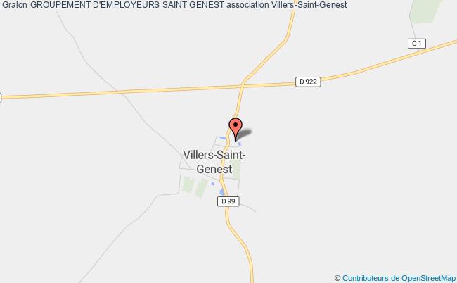 plan association Groupement D'employeurs Saint Genest Villers-Saint-Genest