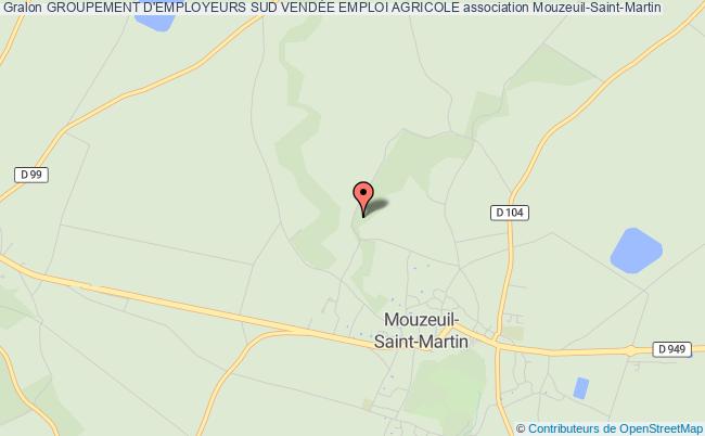 plan association Groupement D'employeurs Sud VendÉe Emploi Agricole Mouzeuil-Saint-Martin