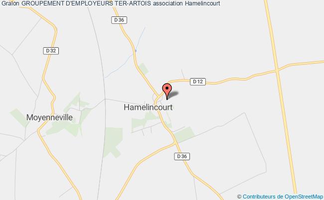 plan association Groupement D'employeurs Ter-artois Hamelincourt