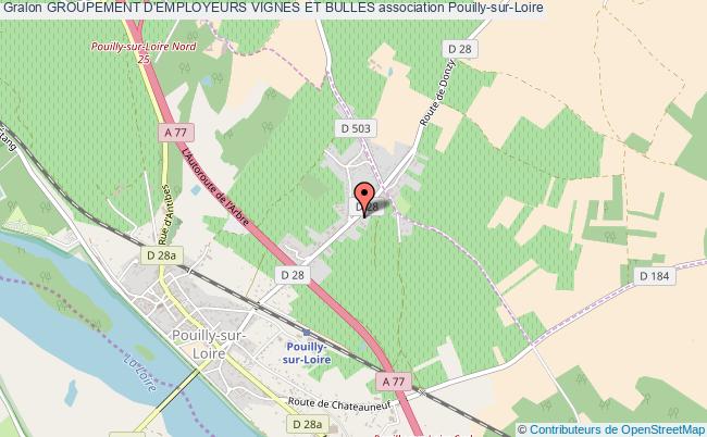 plan association Groupement D'employeurs Vignes Et Bulles Pouilly-sur-Loire