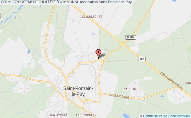 plan association Groupement D'intÉrÊt Communal Saint-Romain-le-Puy