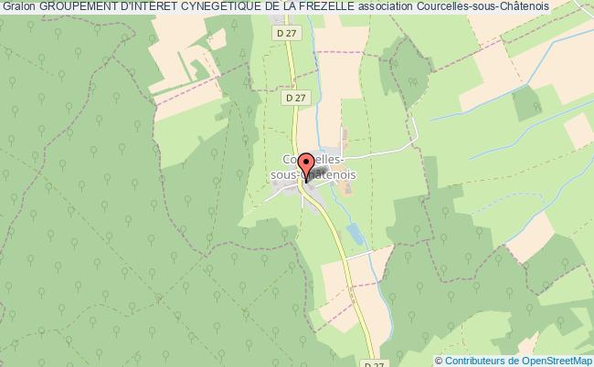 plan association Groupement D'interet Cynegetique De La Frezelle Courcelles-sous-Châtenois