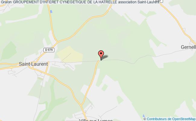 plan association Groupement D'interet Cynegetique De La Hatrelle Saint-Laurent