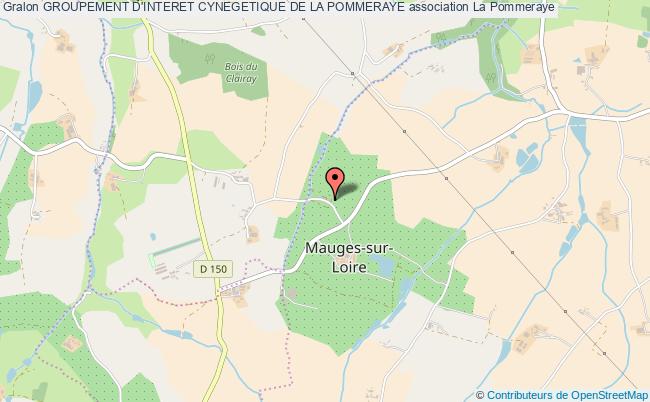 plan association Groupement D'interet Cynegetique De La Pommeraye Mauges-sur-Loire