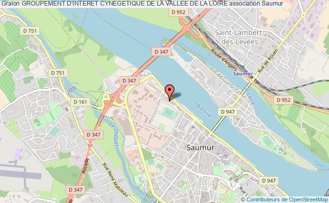 plan association Groupement D'interet Cynegetique De La Vallee De La Loire Saint Lambert-des-Levées