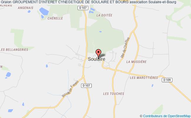 plan association Groupement D'interet Cynegetique De Soulaire Et Bourg Soulaire-et-Bourg