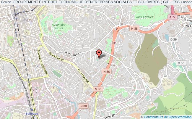 plan association Groupement D'interÊt Économique D'entreprises Sociales Et Solidaires ( Gie - Ess ) Saint-Etienne