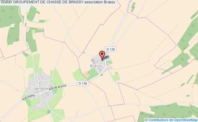 plan association Groupement De Chasse De Brassy Brassy