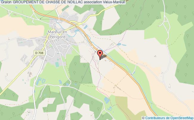 plan association Groupement De Chasse De Noillac Vieux-Mareuil