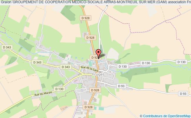 plan association Groupement De Cooperation Medico-sociale Arras-montreuil Sur Mer (gam) Fruges