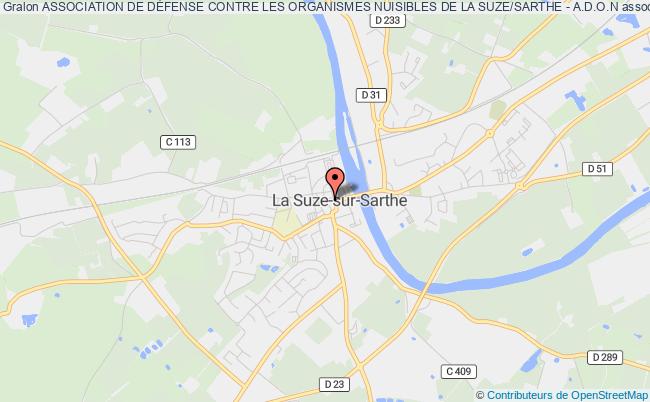 GROUPEMENT DE DÉFENSE CONTRE LES ORGANISMES NUISIBLES DE LA SUZE-SUR-SARTHE