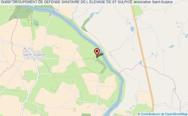 GROUPEMENT DE DEFENSE SANITAIRE DE L ELEVAGE DE ST SULPICE