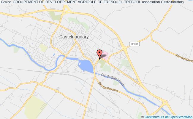 plan association Groupement De Developpement Agricole De Fresquel-treboul Castelnaudary