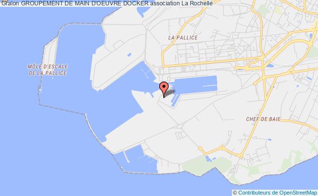 plan association Groupement De Main D'oeuvre Docker La    Rochelle